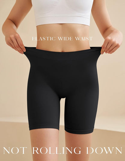 Slip Shorts for Women, Comfortable Smooth Seamless Underwear for Yoga